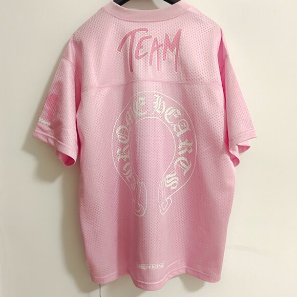 Chrome Hearts Pink Short Sleeve Jersey - Picture 5 of 7